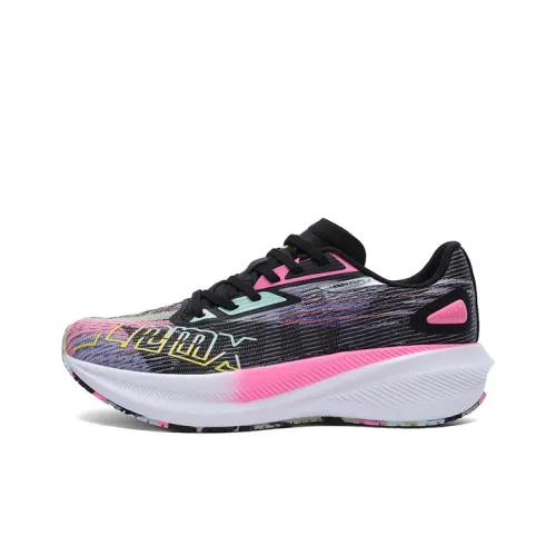 LPMX Беговые кроссовки Low Top Черный/Персиково-красный Мужской