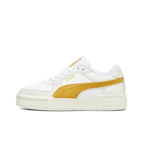 PUMA Скейтборд Кроссовки Низкие Белый Желтый Унисекс