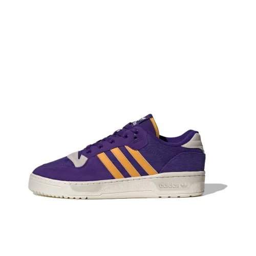 Adidas Originals Rivalry Low Топ Скейтборд Кроссовки Унисекс Фиолетовый