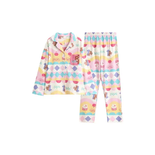 FENTENG Бурый медведь FJ2590323 Многоцветный Женские Пижамные комплекты