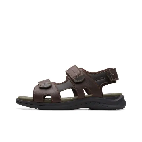 Clarks Пляжные сандалии Мужские Темно-коричневые