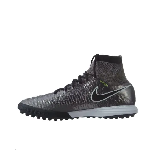 Nike TF Шипы Slip-resistant Abrasion-resistant Футбольные бутсы Мужской Черный