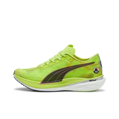 PUMA Deviate NITRO 2 Беговые кроссовки MID Топ Зеленый Унисекс