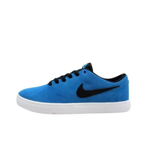 Nike SB Check Solar Thermal Slip-Resistant Low-Top Скейтборд Кроссовки Унисекс Blue