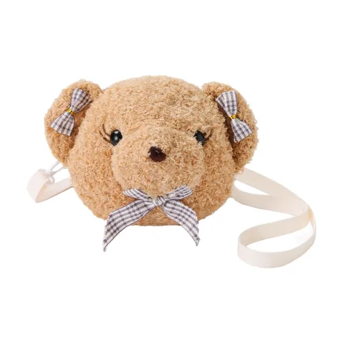 Bywhich Плюшевая Сумка через плечо Стандартная Женская Коричневая