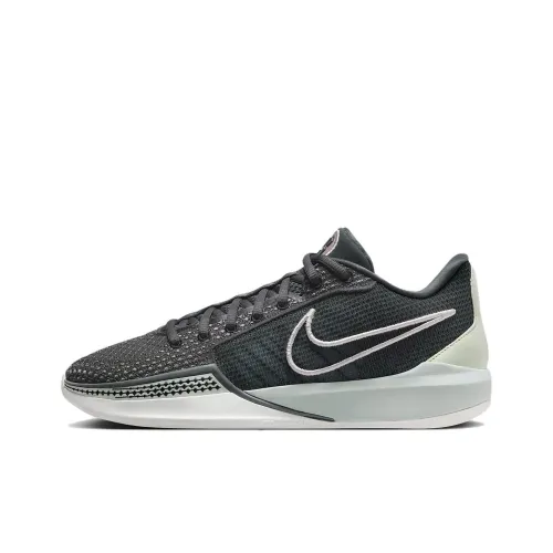Nike Sabrina 1 Low Топ Баскетбольные кроссовки Женские Серый Черный