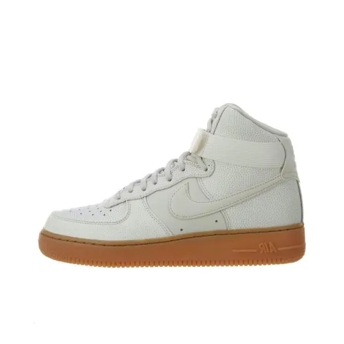 Nike Air FORCE 1 SE Slip-resistant Abrasion-resistant High Top Скейтбординг Кроссовки Женские Белые