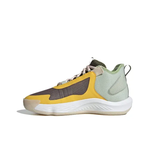 Adidas Originals Casual MID Топ Желтый Зеленый Коричневый Мужской