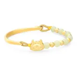 Новогодний браслет с драконьими пельменями и бусинами