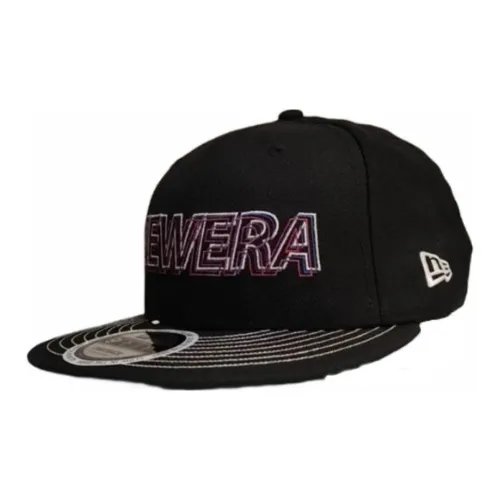 New Era Хлопковые кепки унисекс черные