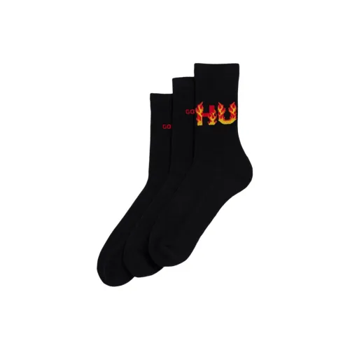 Hugo Boss Мужские черные носки
