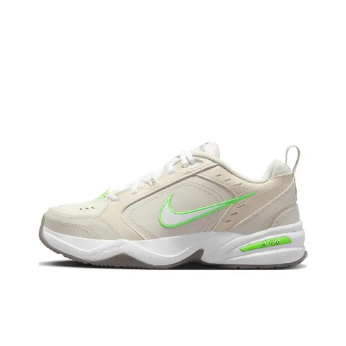 Nike Air King 4 Low Топ Толстая подошва Кроссовки Мужские Белые Зеленые