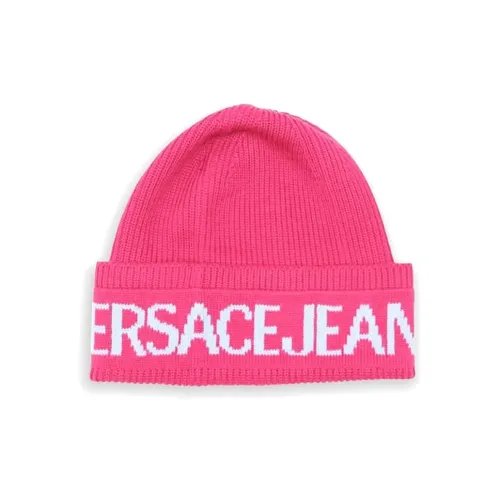 VERSACE JEANS COUTURE Акриловое волокно Wool Beanies Унисекс Розовый