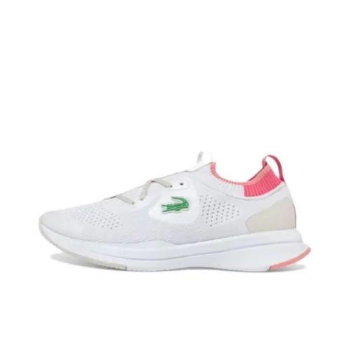 LACOSTE Повседневный Низкий Топ Белый Розовый Женский