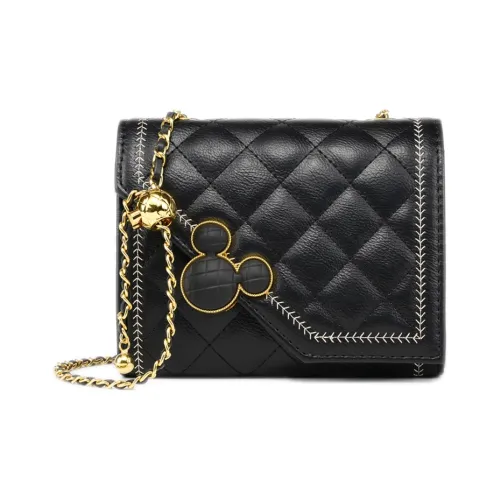 Disney Mickey PU кожа через плечо сумка маленькая женская черная