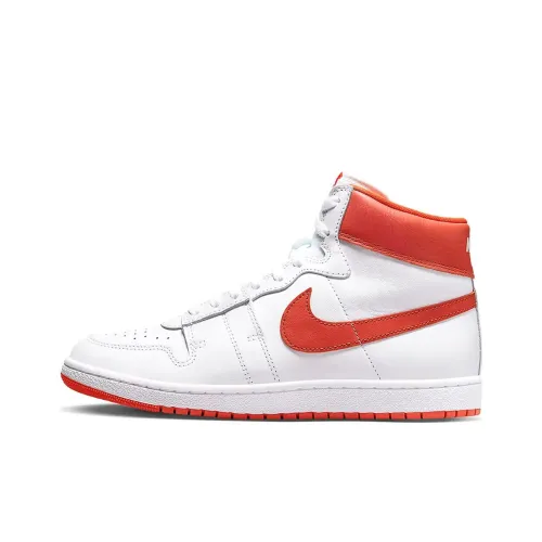 Nike Air Ship SP Team Orange High Top Винтажные баскетбольные кроссовки Унисекс Белый Оранжевый Черный