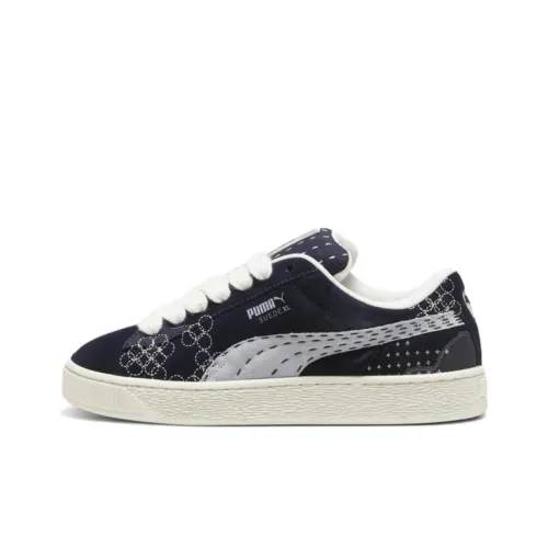 PUMA Suede XL Скейтборд Кроссовки Низкие Морской Синий Унисекс
