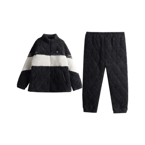 Dorame Dark Gray Men's Pajama Sets Dorame Темно-серый мужской пижамный комплект