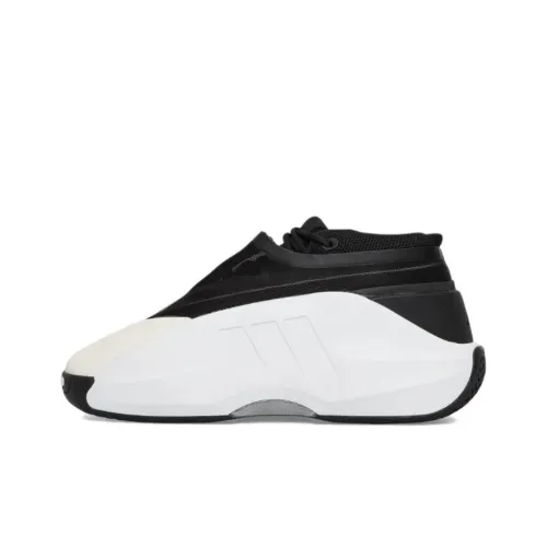 Adidas Crazy Infinity Винтажные баскетбольные кроссовки MID Топ Белый черный Унисекс