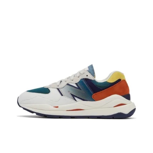New Balance NB 5740 Low Топ Casual Унисекс Белый Зеленый Оранжевый