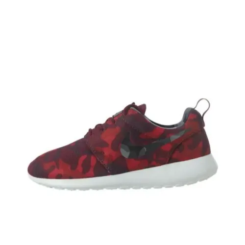 Nike Roshe One Slip Resistant Abrasion Resistant Низкий Топ Беговые кроссовки Унисекс Умбра