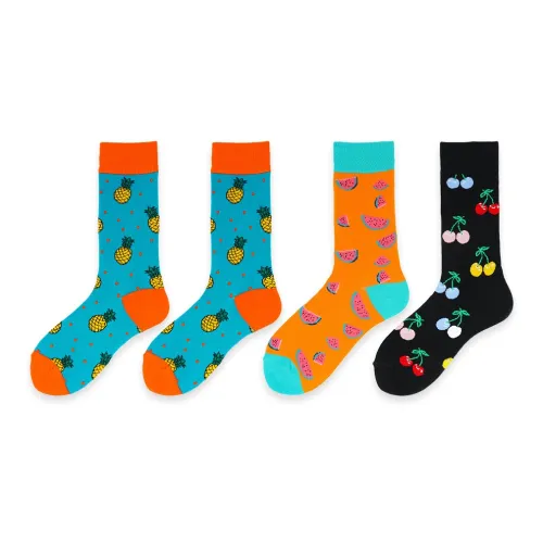 Носки Flowers In Water высокие мужские упаковка из 4 пар