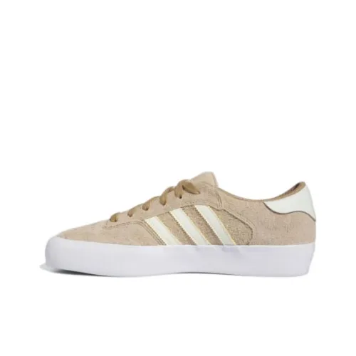 Adidas Originals Matchbreak Super Амортизация Износостойкие Низкие Кроссовки для Скейтбординга Унисекс Белый-Коричневый