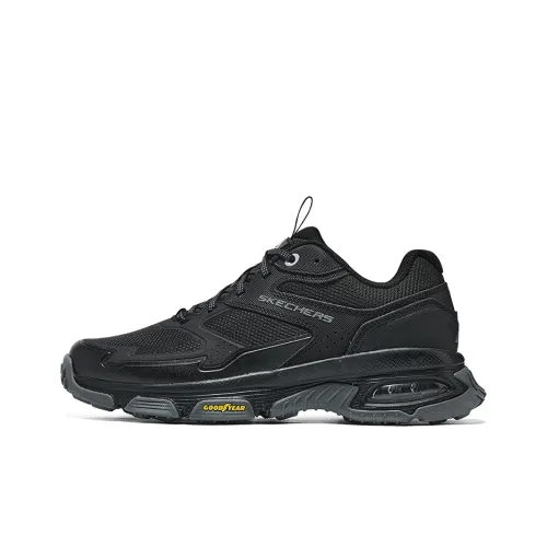 Skechers Повседневные Низкие Кеды Черные Мужские