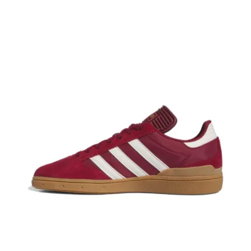 Adidas Originals Busenitz Амортизация Износостойкие Низкие Кроссовки для Скейтбординга Унисекс Красные