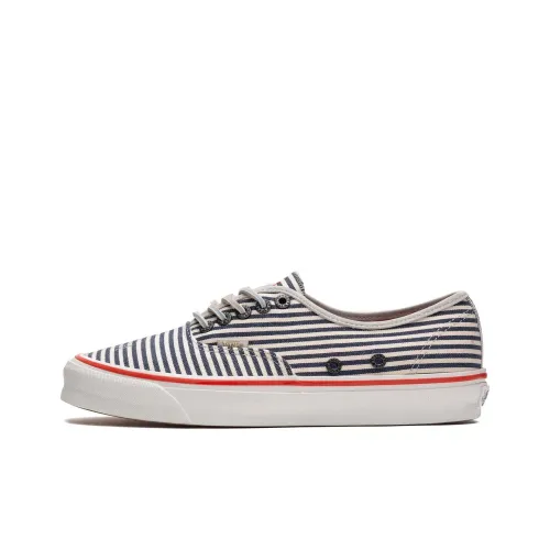 Vans Low Top Кеды Синие с Белым Надписью Унисекс