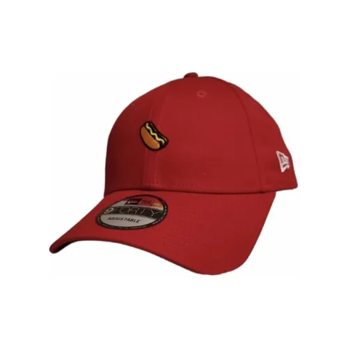 Кепки New Era унисекс красного цвета