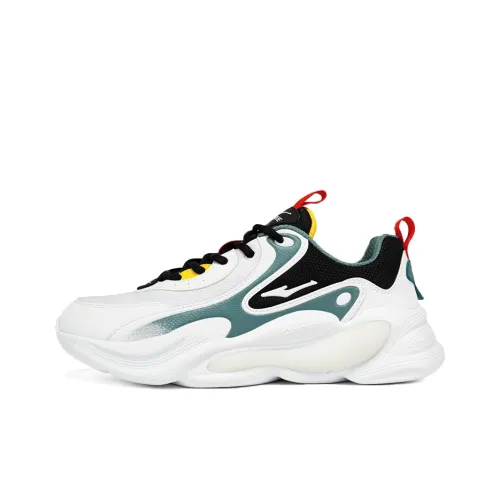 Erke Shock Absorbers Противоскользящий Дышащий Низкий Топ Повседневный Мужской