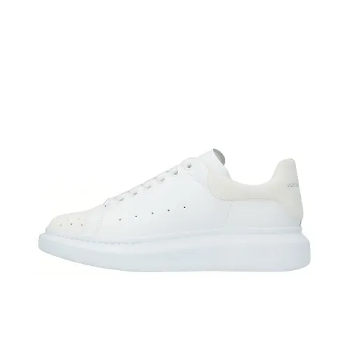 Alexander McQueen Oversized Sneaker Low Топ Стильные Скейтбординги Мужской Белый