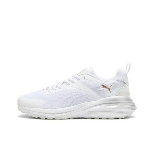PUMA Hypnotic Collection Hypnotic Металлик SHINE Амортизация Износостойкий Низкий Топ Повседневная Обувь Унисекс Белый