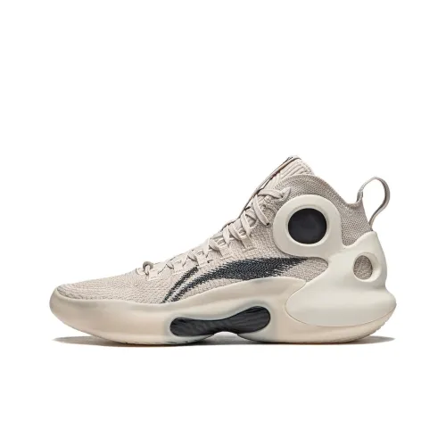 LINING Charming ULTRA Баскетбольные кроссовки MID Топ Лунный серый Мужской