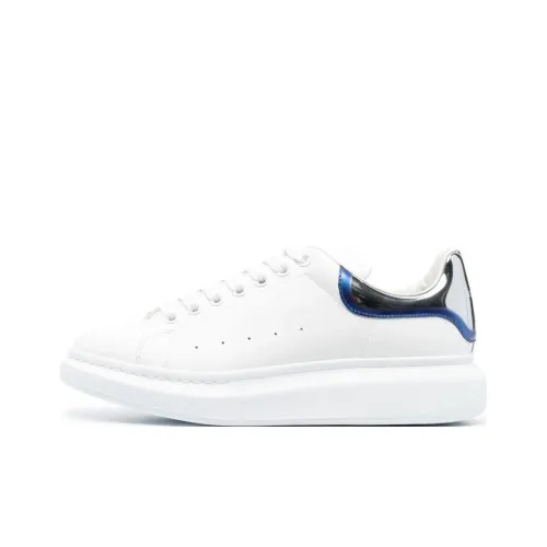 Alexander McQueen OVERSIZED Низкие Кроссовки для скейтбординга Мужские Серебряные