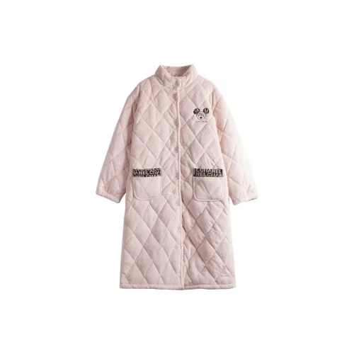 Dorame Снег Абрикос Женские Домашние халаты