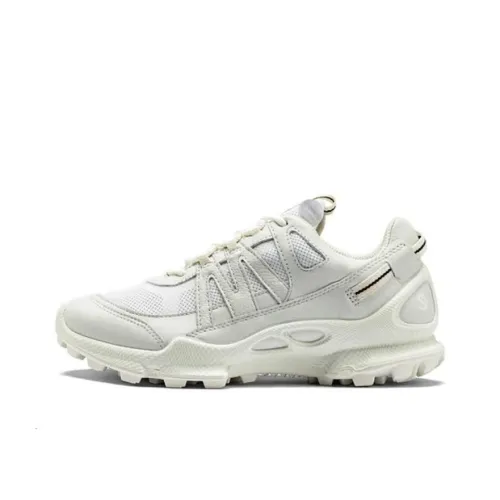 Ecco Biom C Trail Устойчивая к истиранию Низкая Обувь Повседневная Женская Экрю