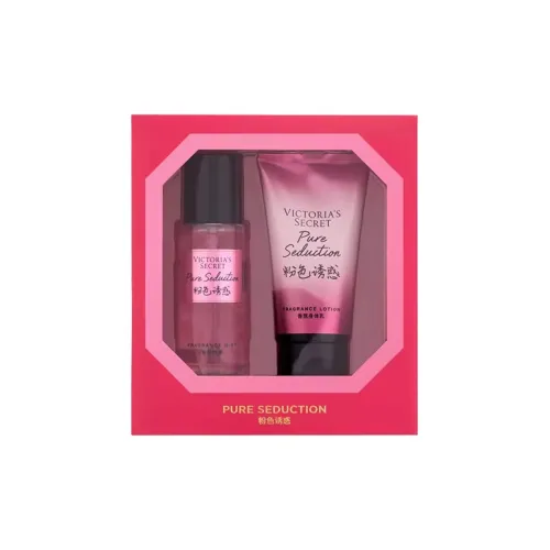 Victoria's Secret Розовый Temptation Fragrance Body Lotion Наборы для ухода Soothing Skin Ароматический Effect 75мл+75мл
