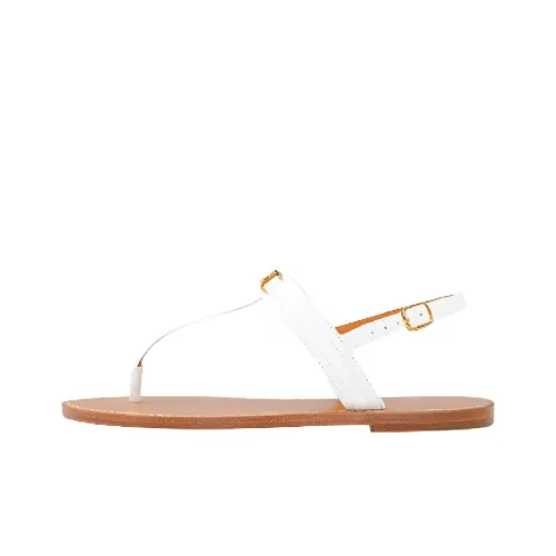 CELINE One Ремешок Сандалии Женские Белые