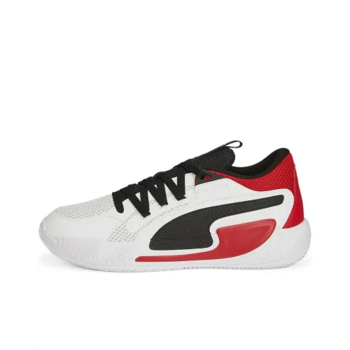 PUMA Court Rider Баскетбольные кроссовки Low Топ Белый Мужской