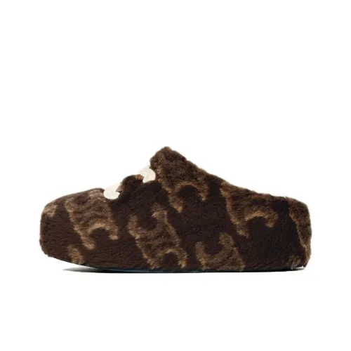 CELINE Домашние тапочки 2 см Женские Коричневый