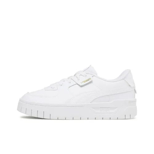 PUMA Cali Dream Износостойкие и Легкие Низкие Кроссовки для скейтбординга Женские Белые