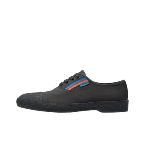PRADA Мужские повседневные туфли Low Top Черные, Синие, Оранжевые Мужские