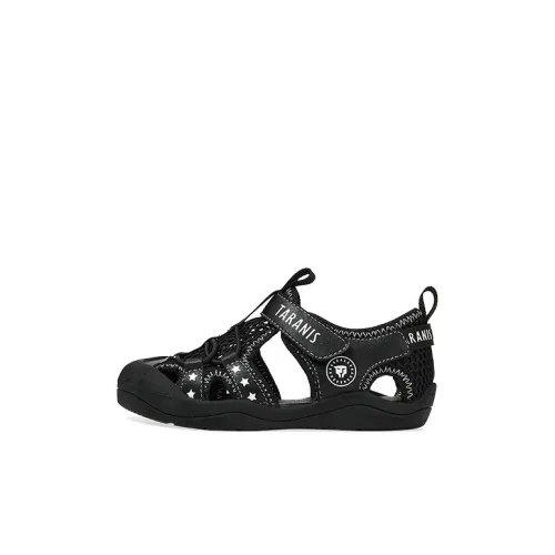 TARANIS Прешкольные Спортивные Сандалии Коллекция Дышащие Детские Сандалии Черные Детские