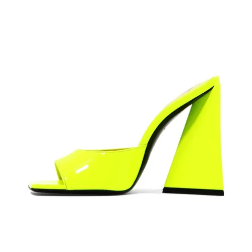 The Attico Стильные Сандалии Женские Неоново-Желтые