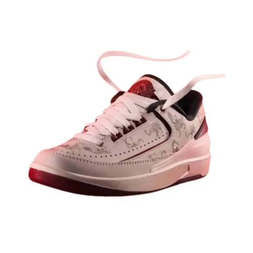 Jordan Air Джордан 2 Low 'Год дракона' противоскользящий устойчивый к истиранию низкий топ