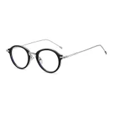 Серебристо-белый глянцевый черный