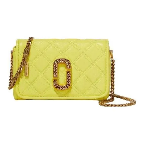 MARC JACOBS Телячья кожа Сумка через плечо Женская Желтая