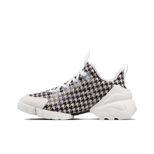 DIOR D Connect Повседневный Низкий Топ Черный/Белый Женский